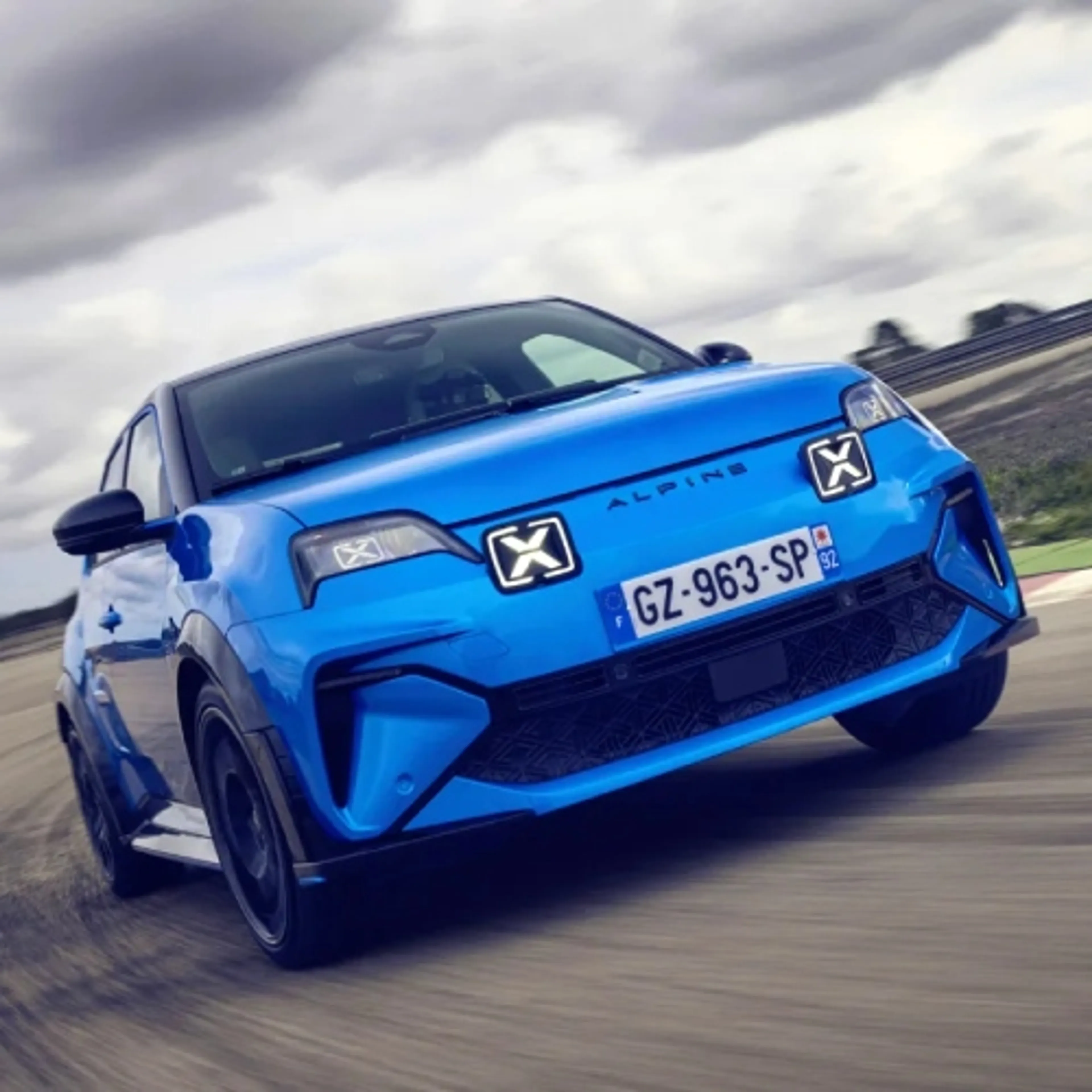Alpine A290 sur circuit