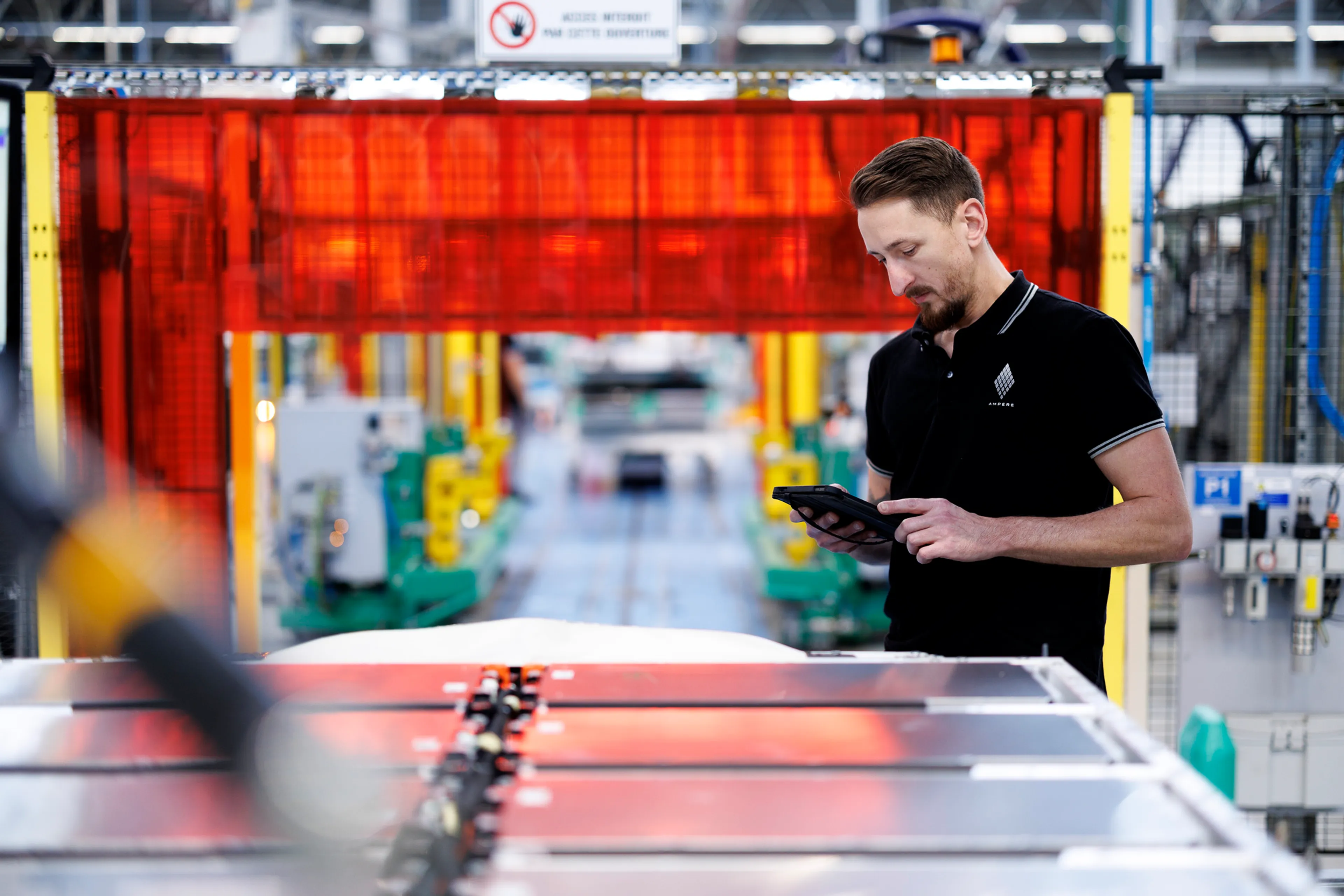 Production de batterie Ampere