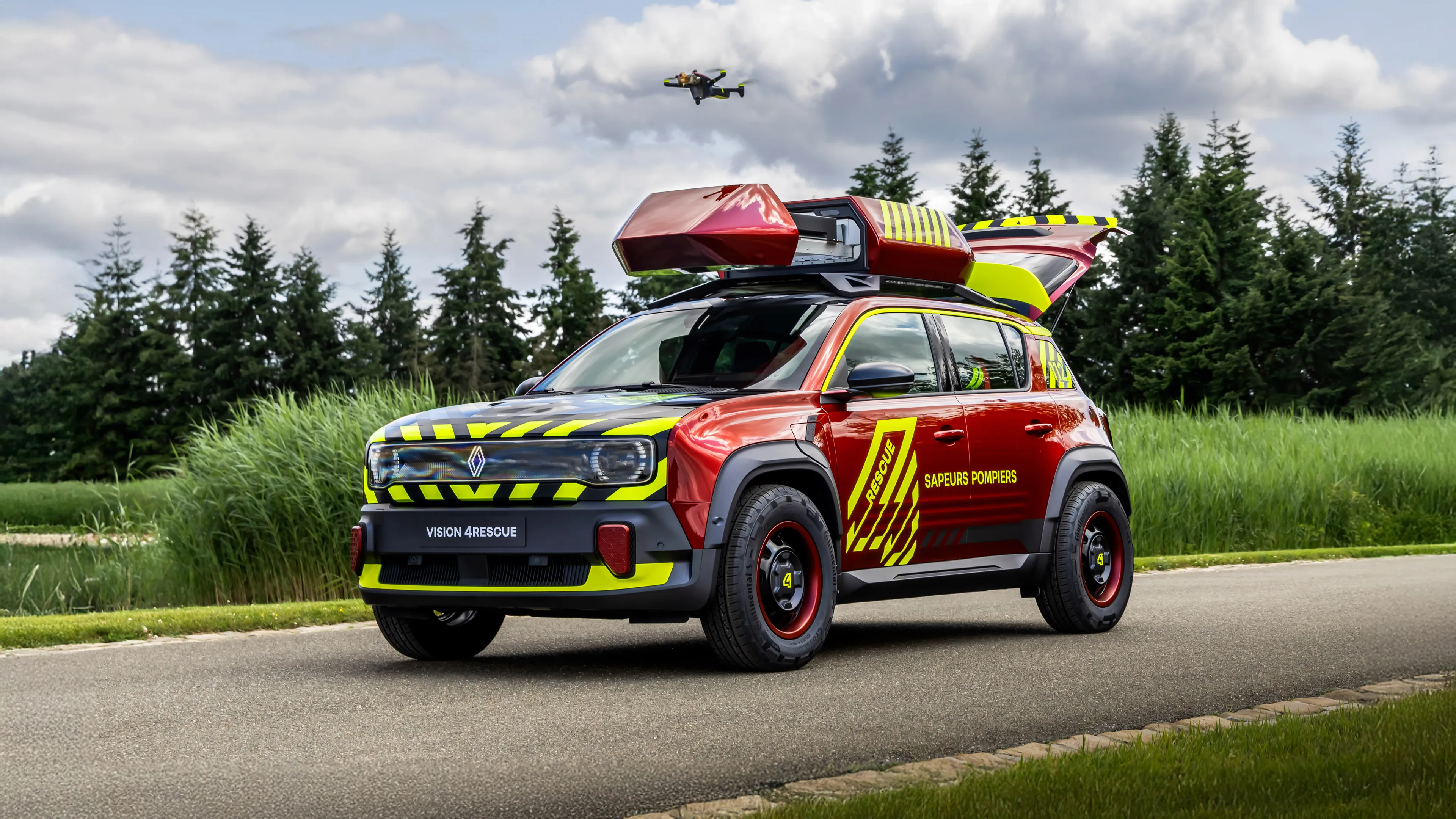 Renault 4 E-tech electric vision 4rescue